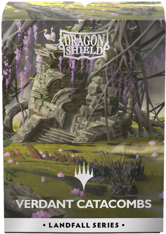 Dragon Shield Sleeves: Matte Dual Art Landfall Series - Verdant Catacombs