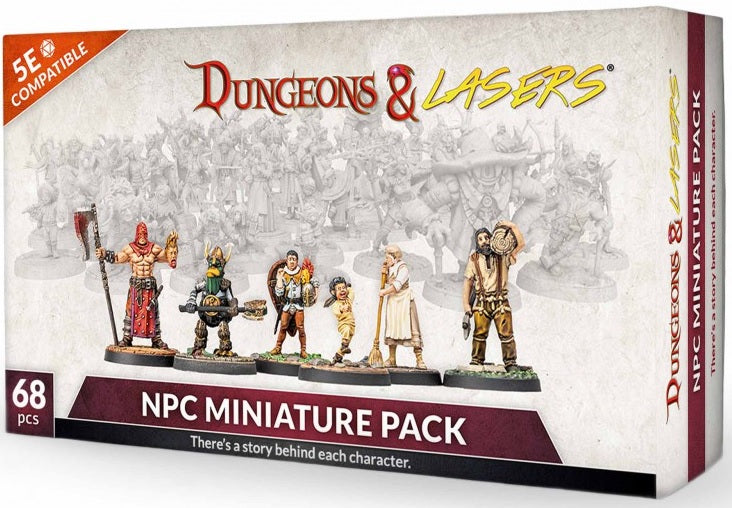 Dungeons & Lasers NPC Miniature Pack