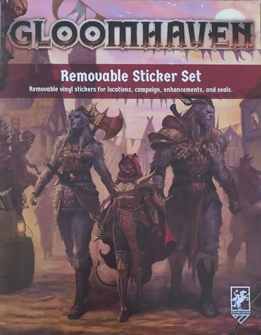 BG Gloomhaven 2nd Edition Removable Stickers