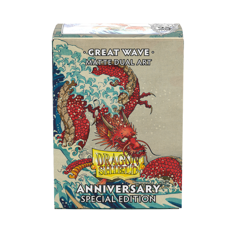 Dragon Shield Sleeves: Matte Dual Great Wave (100)