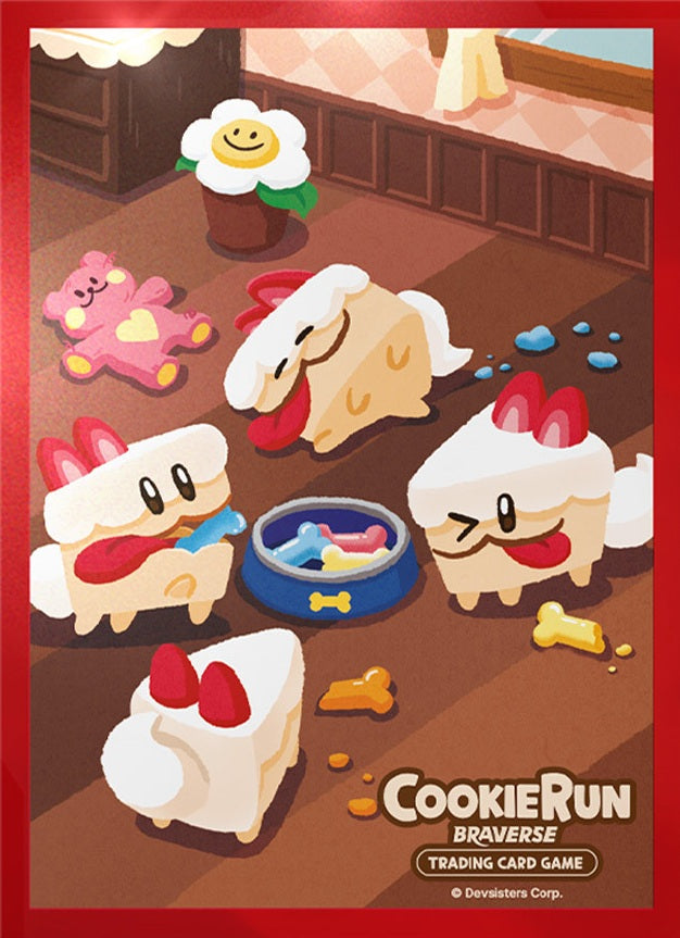 Cookierun Braverse Sleeves: Jelly Dovey Cake Hounds 65ct