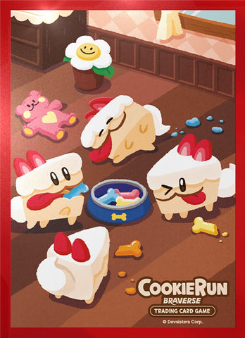 Cookierun Braverse Sleeves: Jelly Dovey Cake Hounds 65ct