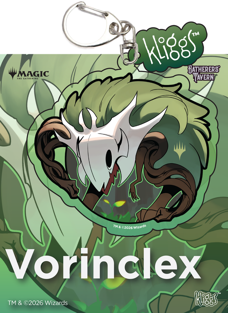 Gatherer's Tavern New Phyrexia Keychain - Vorinclex