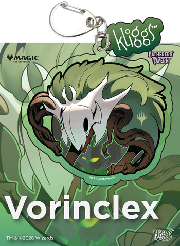 Gatherer's Tavern New Phyrexia Keychain - Vorinclex