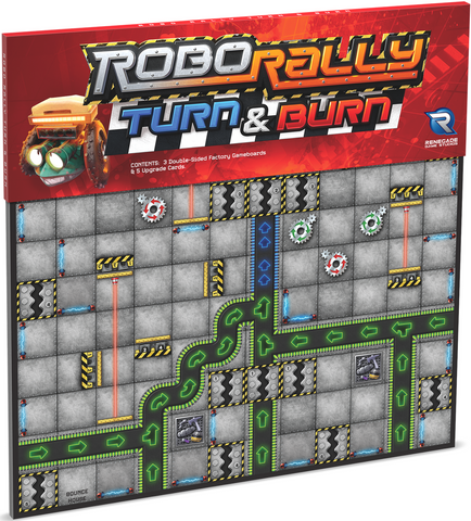 Bg Robo Rally Turn & Burn Expansion