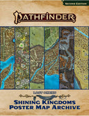 Pathfinder 2E Lost Omens Shining Kingdoms Poster Map Archive