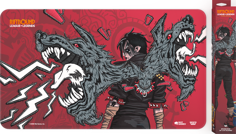 Riftbound TCG Unleashed Playmat Vi , Piltover Enforcer
