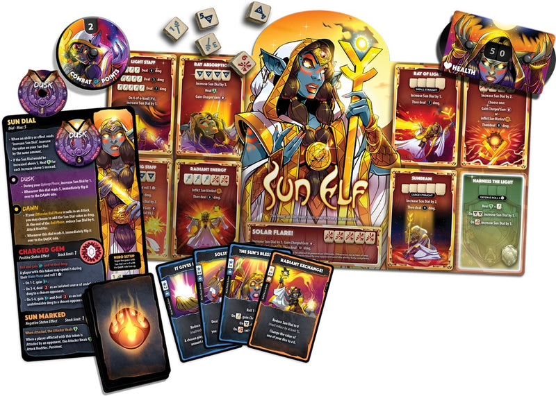 BG Dice Throne Hero Pack Sun Elf
