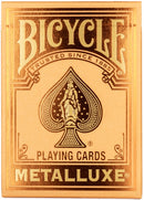 Playing Cards Bicycle Metalluxe Orange