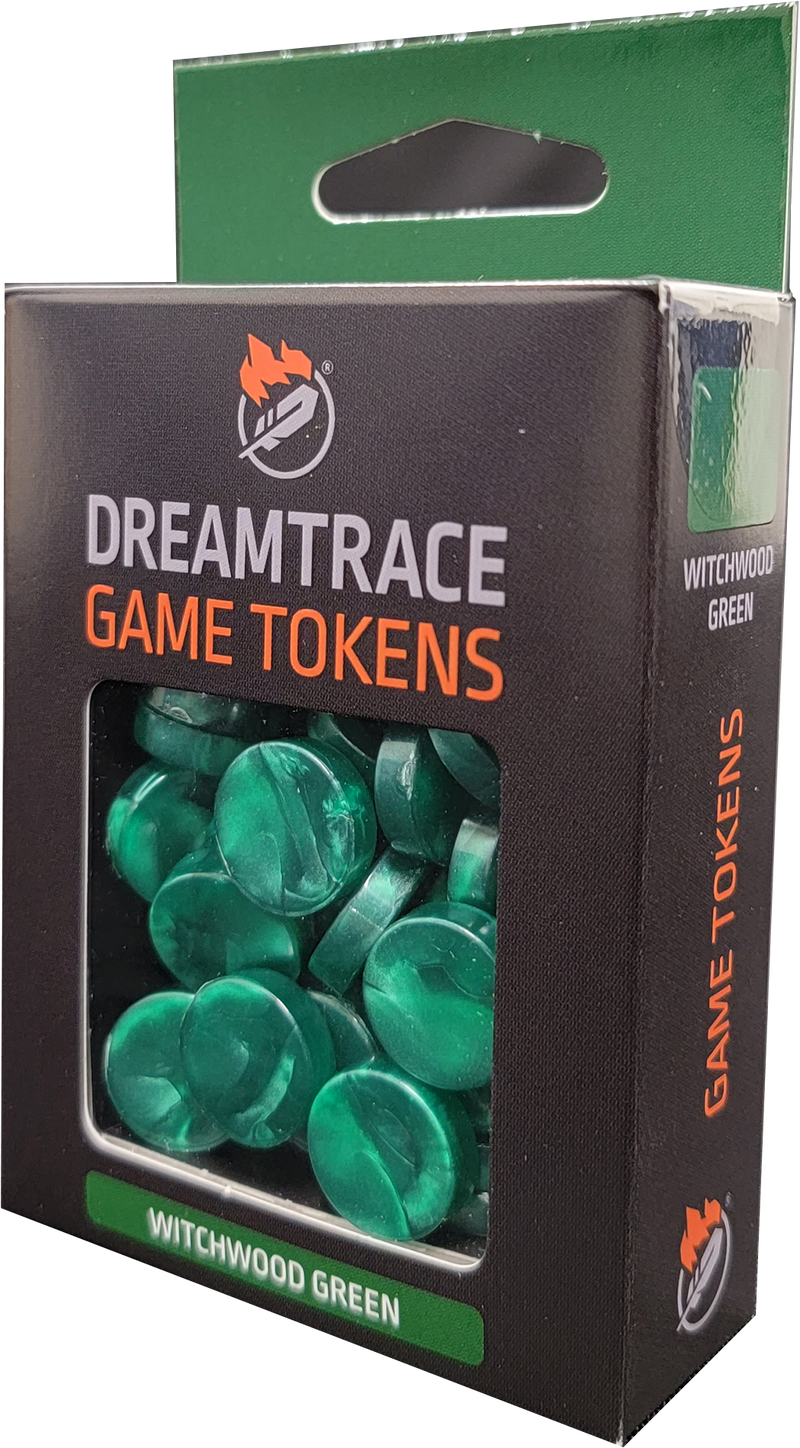 Dreamtrace Gaming Tokens: Witchwood Green