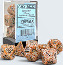 Chessex Poly Speckled Rust