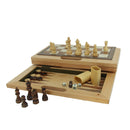 Chess Combo Wood W/back/checker We28-1116