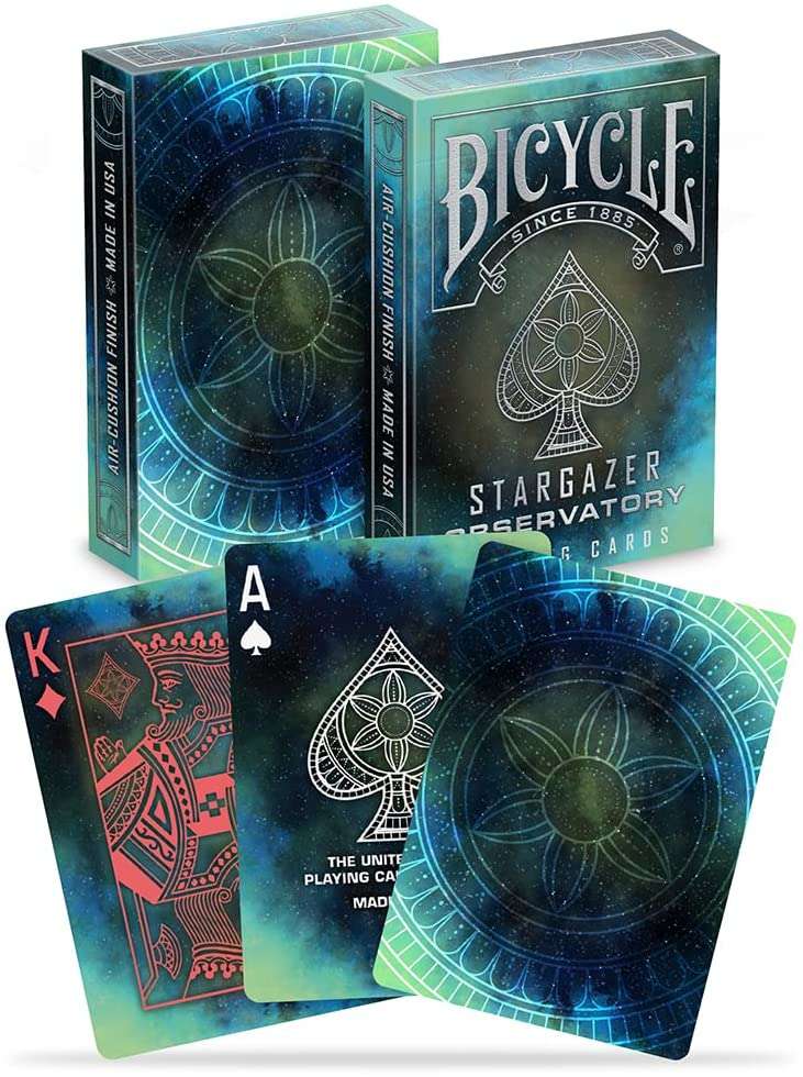 Playing Cards Bicycle Stargazer Observatory