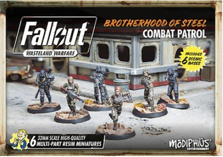Bg Fallout: Wasteland Warfare: Brotherhood Combat Patrol