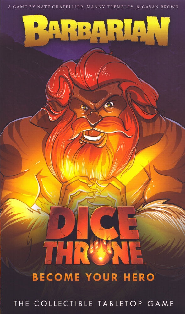 BG Dice Throne Hero Pack Barbarian