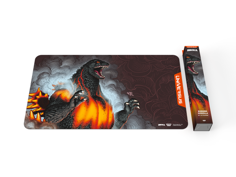 Playmat Godzilla: Rein Of Kaiju Burning Godzilla