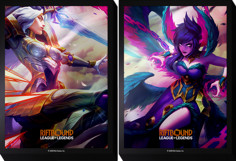 *Pre-Order* Riftbound Art Sleeves Kayle and Morgana (100) *Releases Friday, July 31st, 2026*