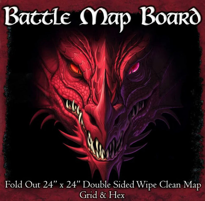 RPG Loke  Battle Map Board - Grid And Hex