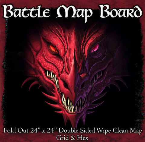 RPG Loke  Battle Map Board - Grid And Hex
