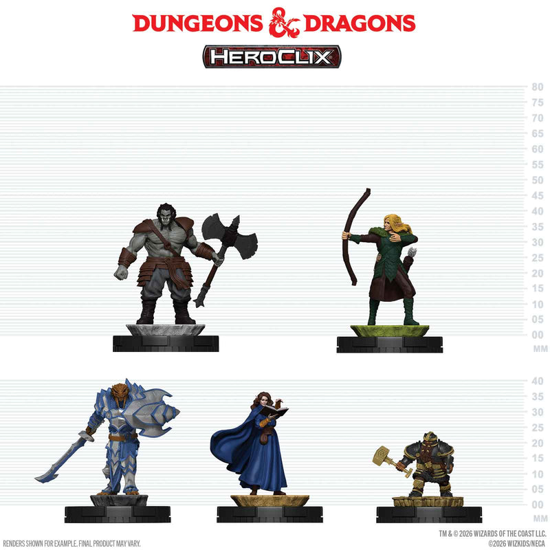 HeroClix Dungeons and Dragons Series One Booster Brick