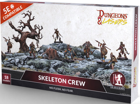 Dungeons & Lasers Caves Series Skeleton Crew