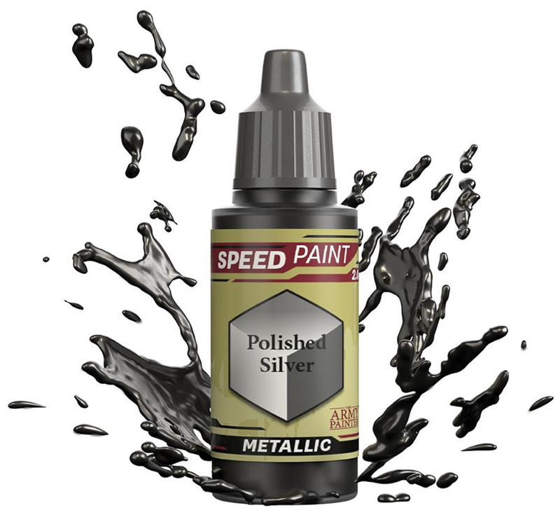 Army Painter Speedpaint 2.0 Polished Silver 18ml WP2071