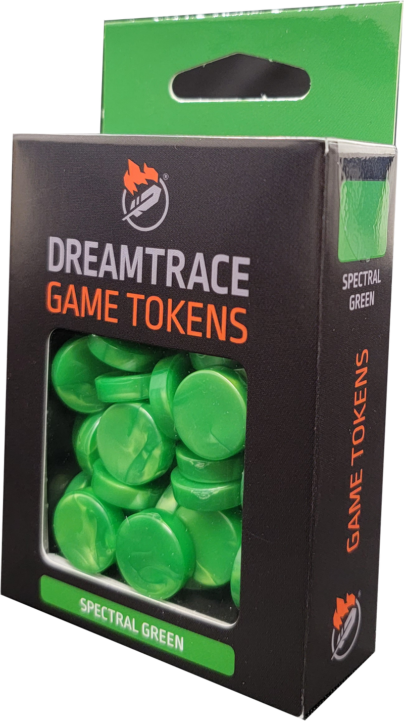 Dreamtrace Gaming Tokens: Spectral Green