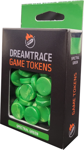 Dreamtrace Gaming Tokens: Spectral Green