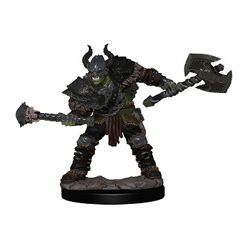 Wizkids Pathfinder Minis 77503 Male Half-orc Barbarian Prepainted