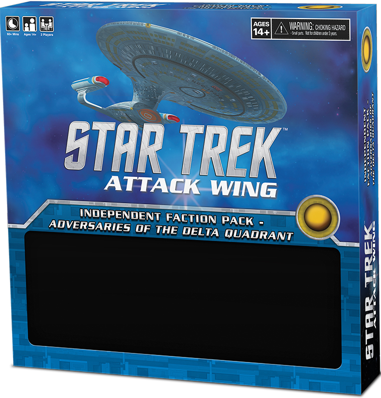 Star Trek Attack Wing Independent Faction pack Adversaries of the Delta Quadrant