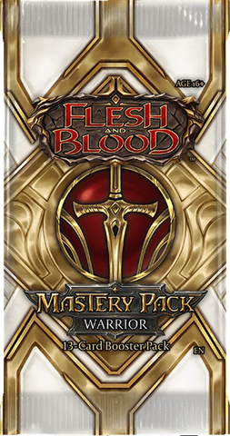 FaB Flesh and Blood Mastery Pack Warrior Booster