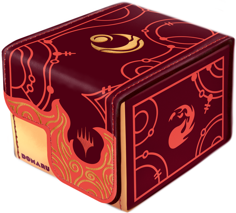 Gatherer's Tavern Deck Box: MTG Lorwyn Eclipsed Domaru Box Cinder Red