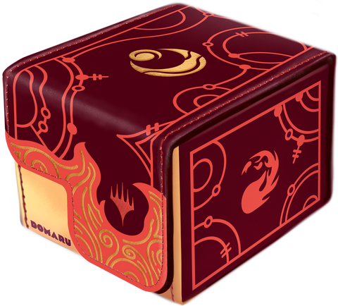 Gatherer's Tavern Deck Box: MTG Lorwyn Eclipsed Domaru Box Cinder Red