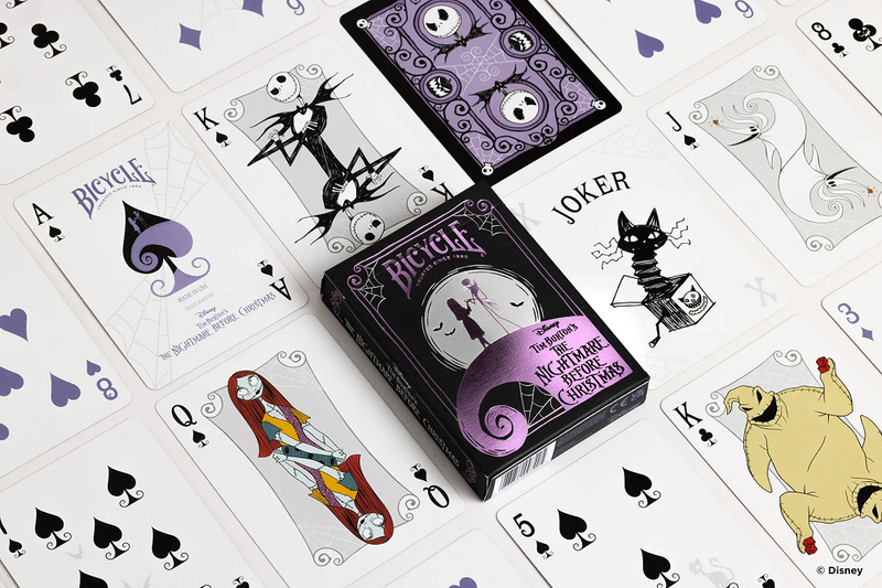 Playing Cards Bicycle  Nightmare Before Christmas