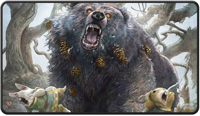 Playmat MTG Bloomburrow Black Stitched Artist 2