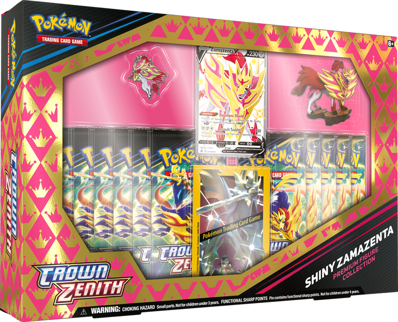 Pokémon Crown Zenith Shiny Zamazenta Premium Collection