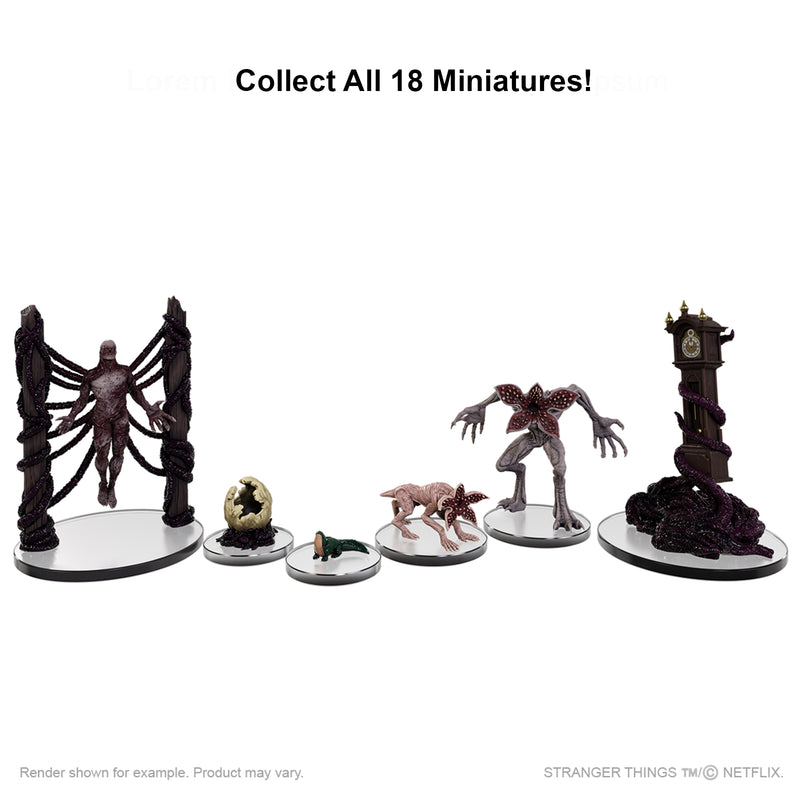 Stanger Things Miniatures Booster