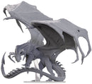 Wizkids Minis D&D 90773 Adult Black Dragon Unpainted