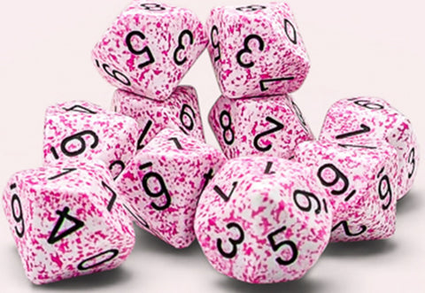 Chessex 10d10 Speckled Pink