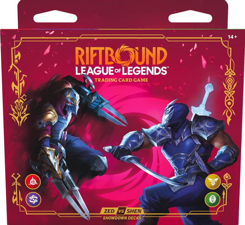 *Pre-Order* Riftbound TCG: Zed vs Shen Showdown Deck *Releases Friday, July 31st, 2026*
