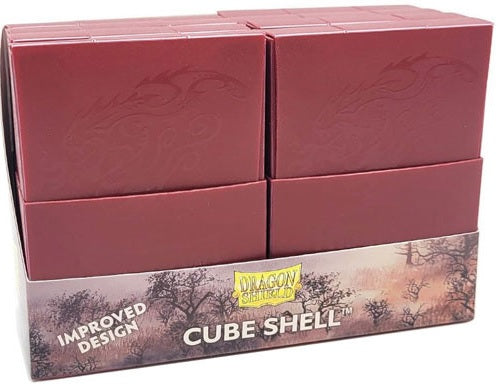 Dragon Shield Cube Shell Blood Red