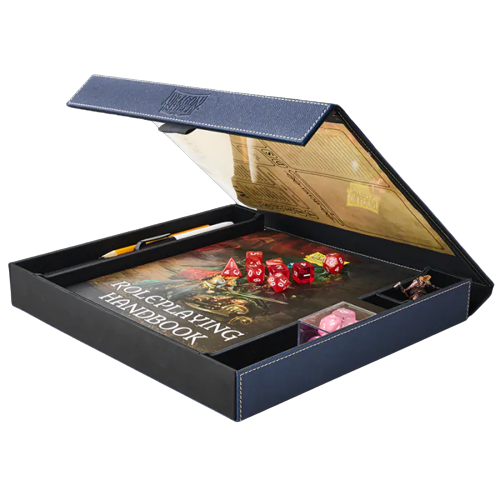 Dragon Shield RPG: Player Companion: Box & Dice Tray: Midnight Blue
