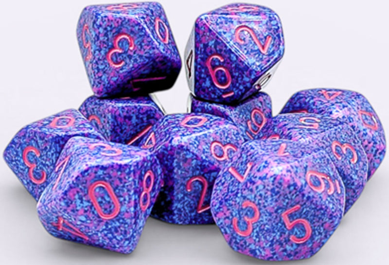 Chessex 10d10 Speckled Purple Passion