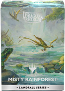Dragon Shield Sleeves: Matte Dual Art Landfall Series - Misty Rainforest