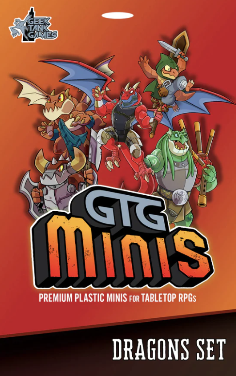Geek Tank Games Minis: Dragons Set