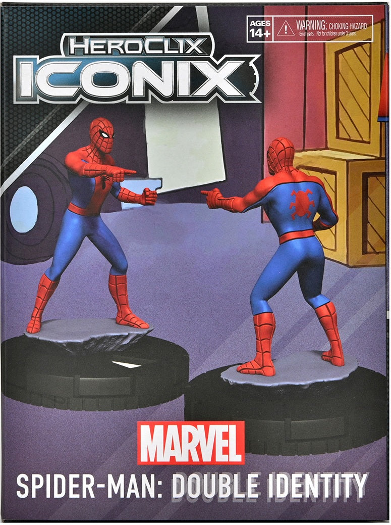 HeroClix Iconix Spider-Man Double Identity