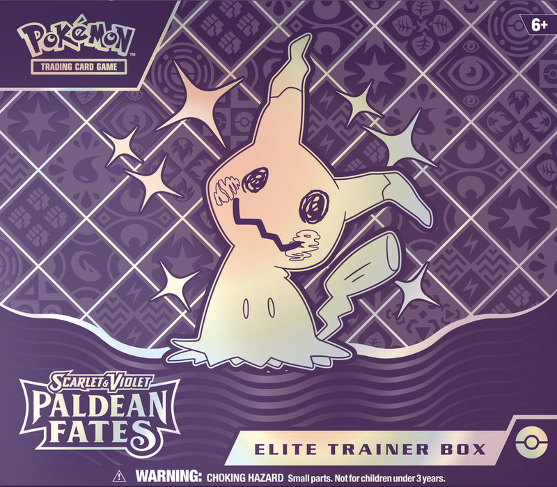 Pokémon SV4.5 Scarlet & Violet Paldean Fates Elite Trainer Box