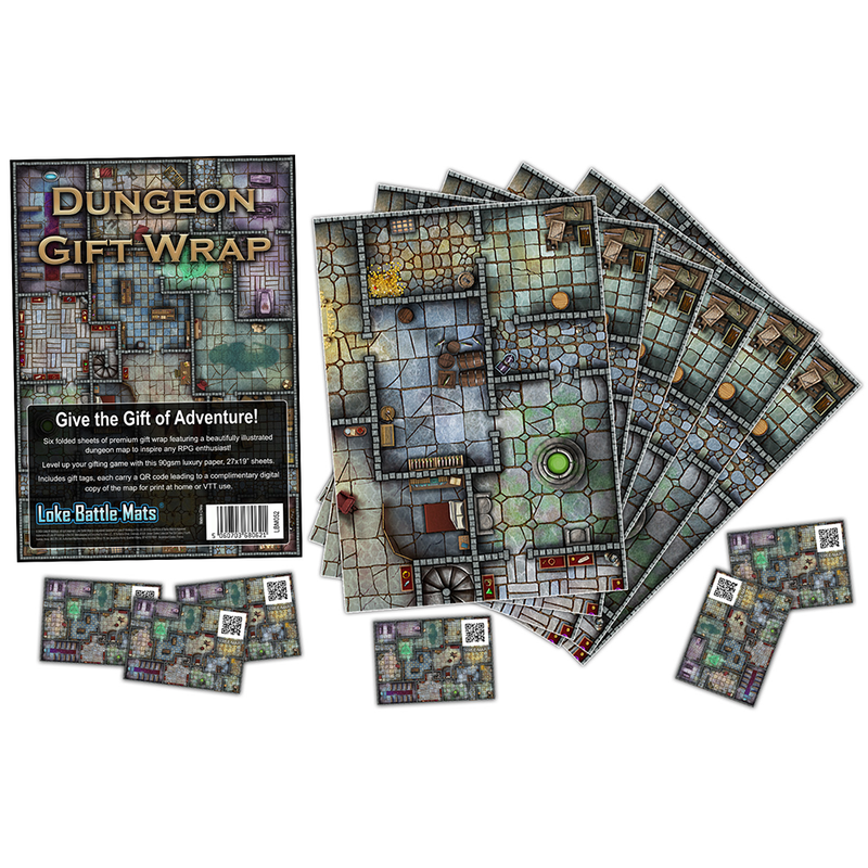 RPG Loke Dungeon Gift Wrap