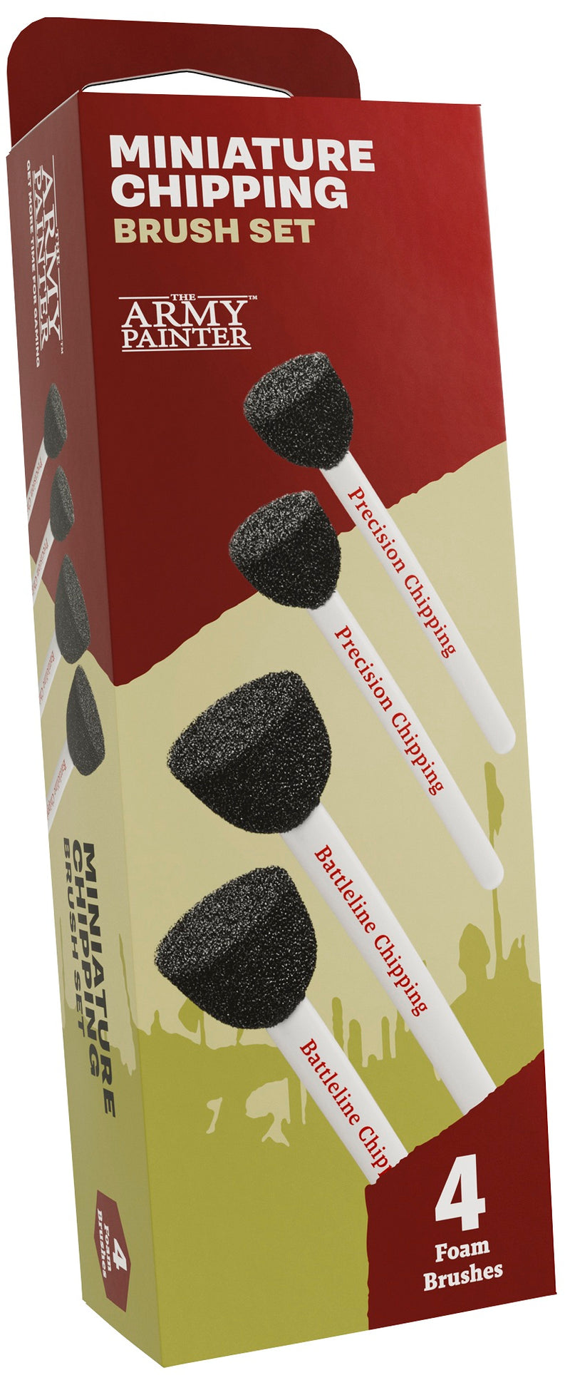 Army Painter Miniature Chipping Brush Set TL5069