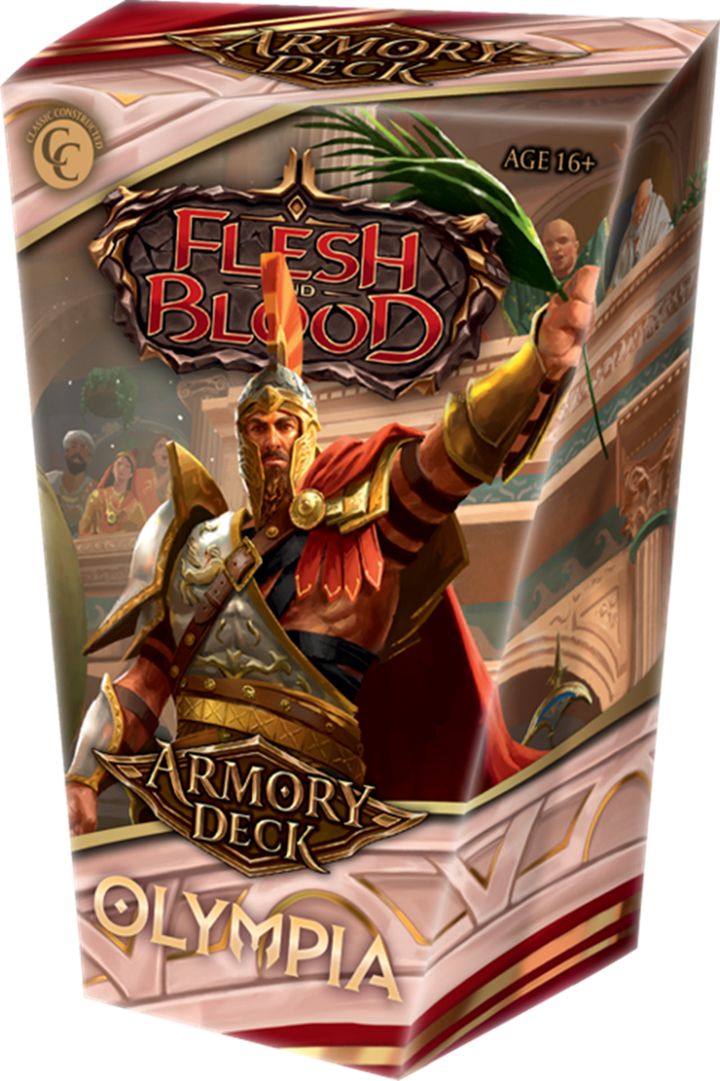 FaB Flesh and Blood Armory Deck Olympia
